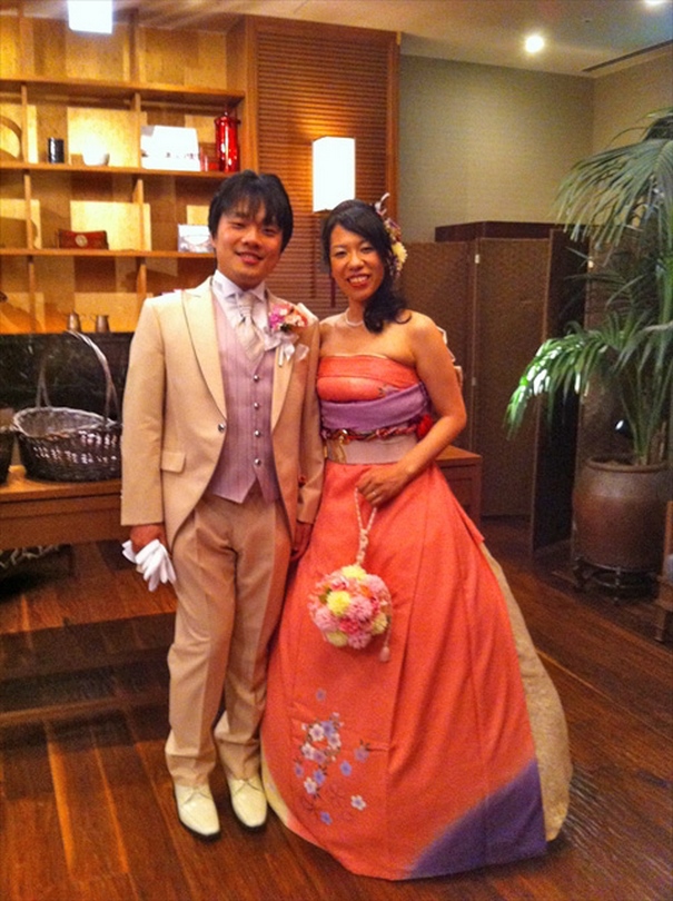 Kimonos Wedding Dress