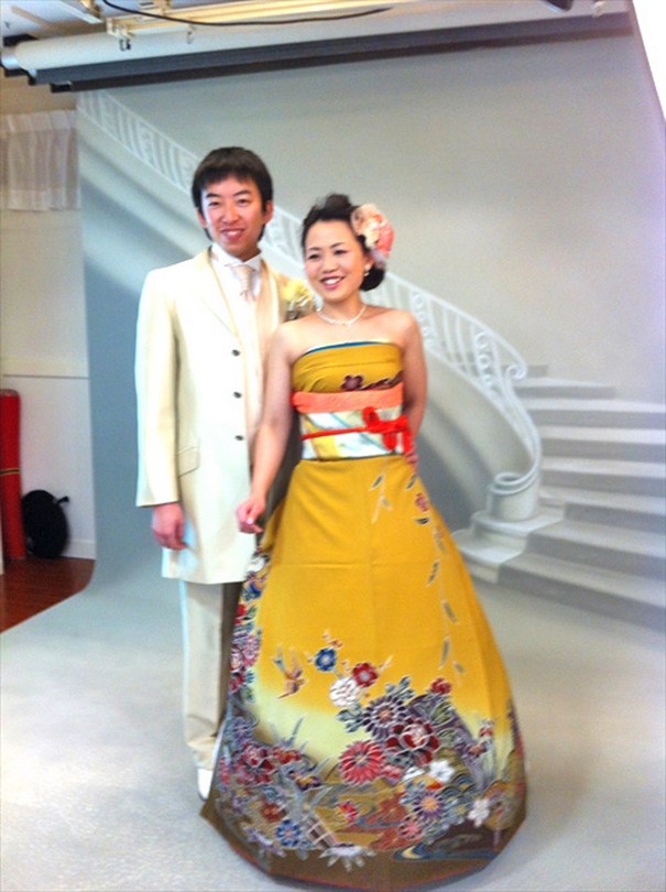 Kimonos Wedding Dress