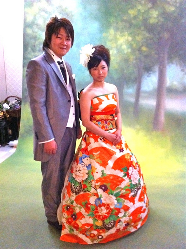 Kimonos Wedding Dress