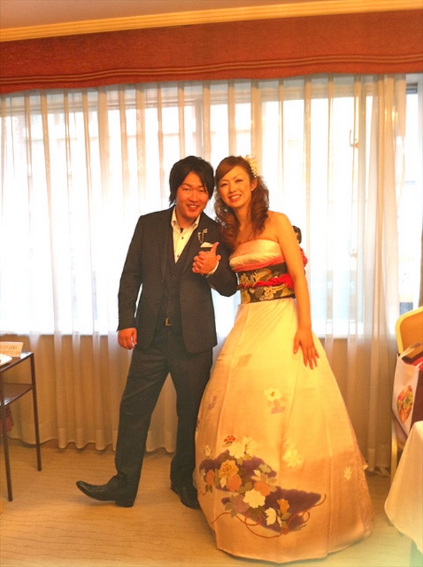 Kimonos Wedding Dress