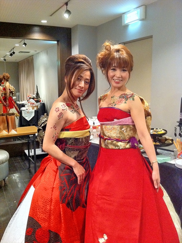 Kimonos Wedding Dress