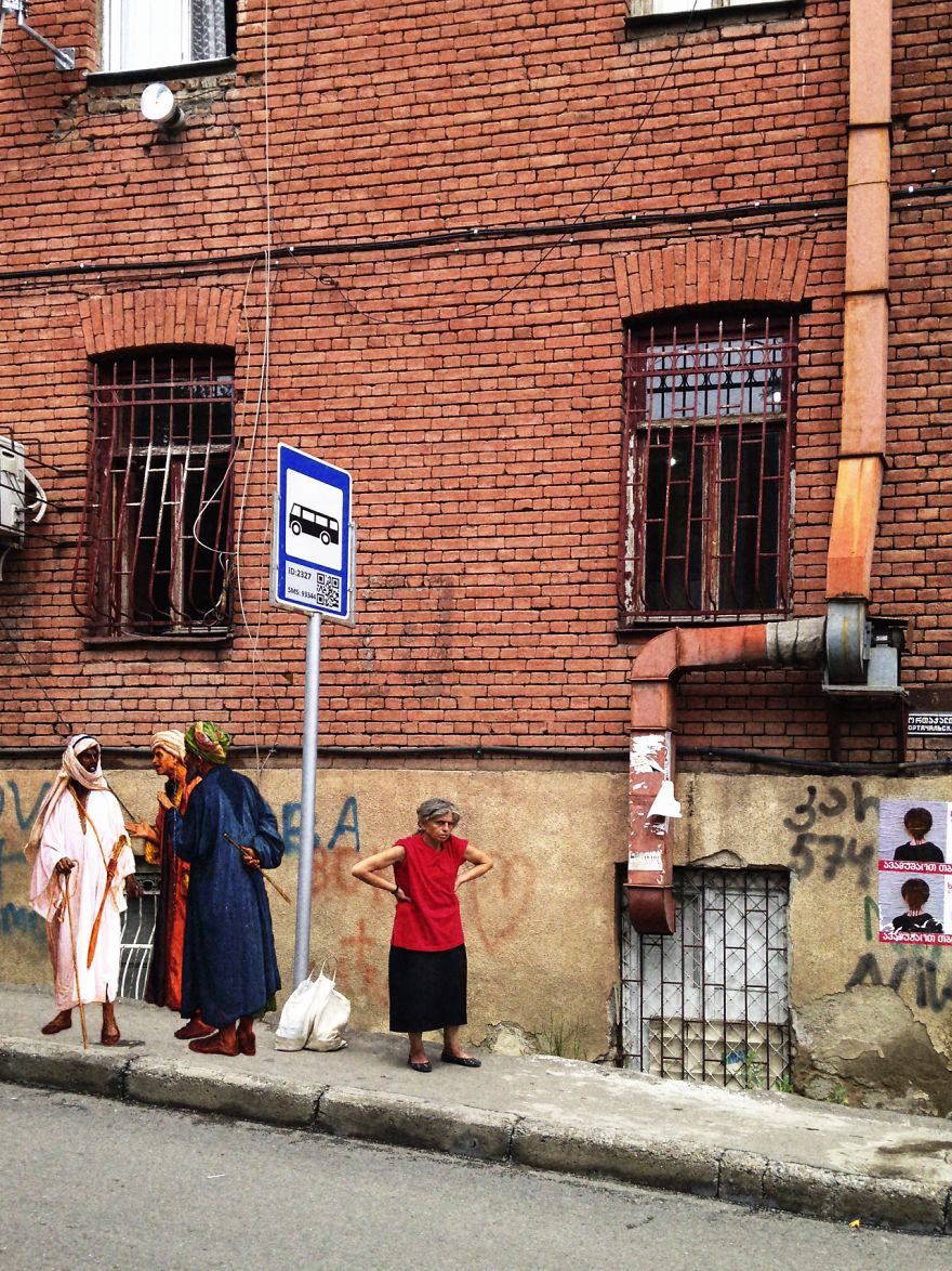 Paintings In Tbilisi,georgia
