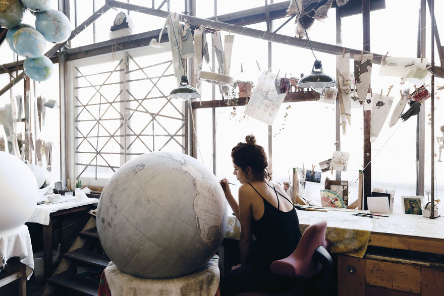 We Hand-Craft World Globes The Same Way They Were Made Hundreds Of Years Ago We Hand-Craft World Globes The Same Way They Were Made Hundreds Of Years Ago