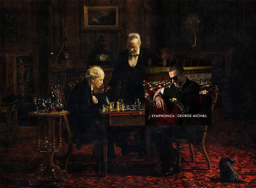 I Combine Album Covers With Classical Paintings As A Tribute To George Michael I Combine Album Covers With Classical Paintings As A Tribute To George Michael