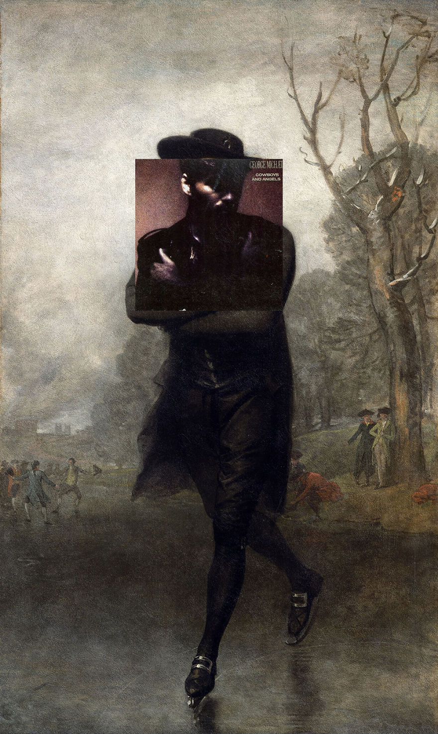 I Combine Album Covers With Classical Paintings As A Tribute To George Michael I Combine Album Covers With Classical Paintings As A Tribute To George Michael