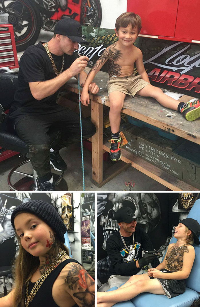 Artist Gives Sick Kids Awesome Tattoos To Make Life In Hospital More Fun