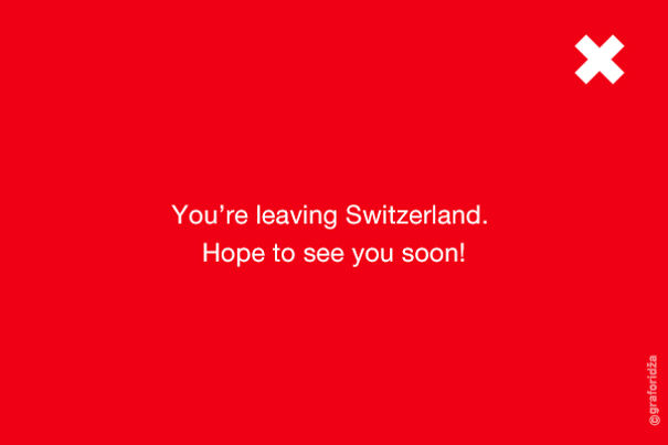 Posters Inspired By Swiss Flag
