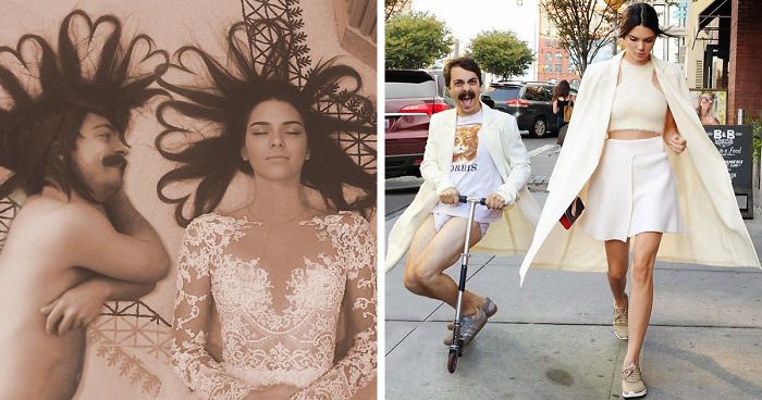Man Photoshops Himself Into Pictures Of Kendall Jenner, Makes Them 10 Times Better (NSFW)