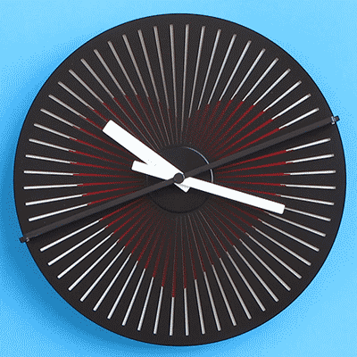 Optical Illusion Clocks