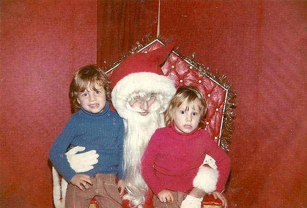 Hippy Santa Needs To Cut His Hair