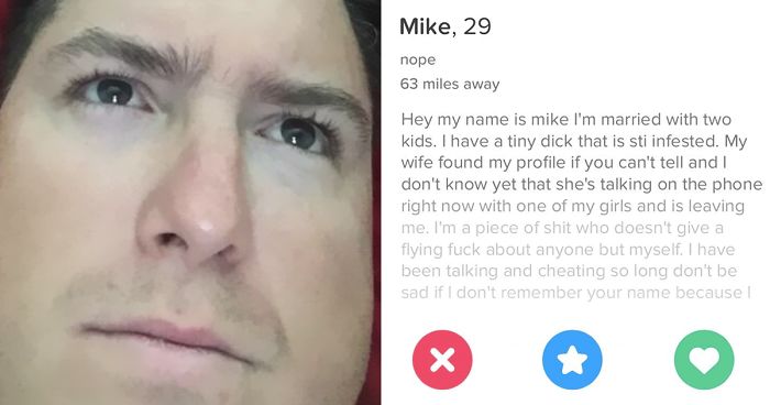 Woman Finds Her Cheating Husband’s Tinder And Brutally Rewrites His About Info