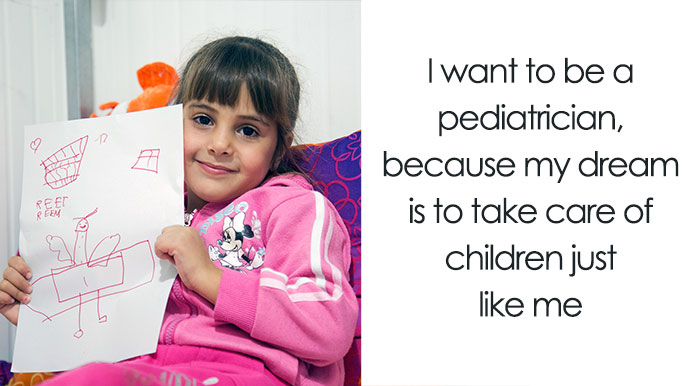 I Asked Refugee Children To Draw What They Wanted To Be When They Grew Up