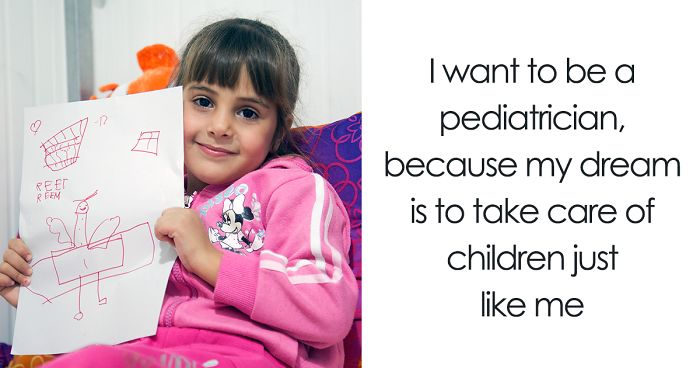 I Asked Refugee Children To Draw What They Wanted To Be When They Grew Up