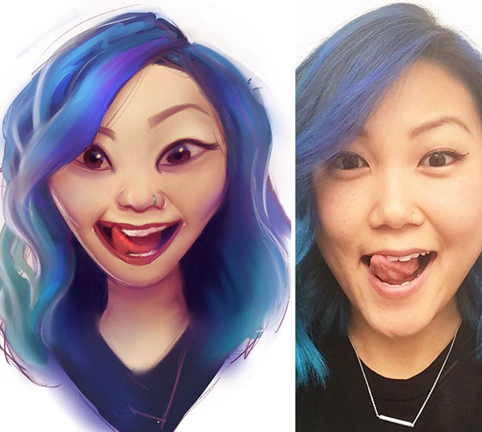 I Painted Some Of My Followers For Christmas