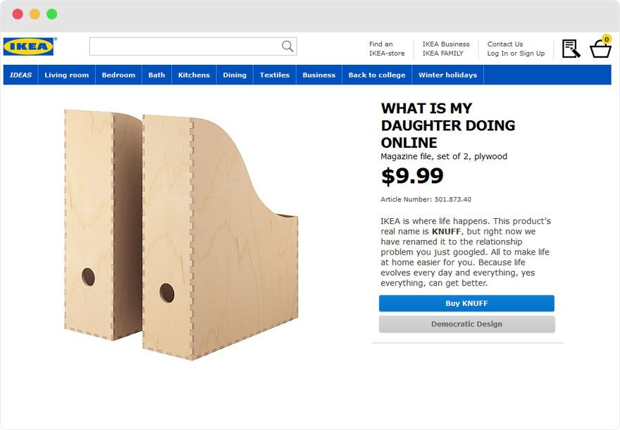 Ikea Furniture