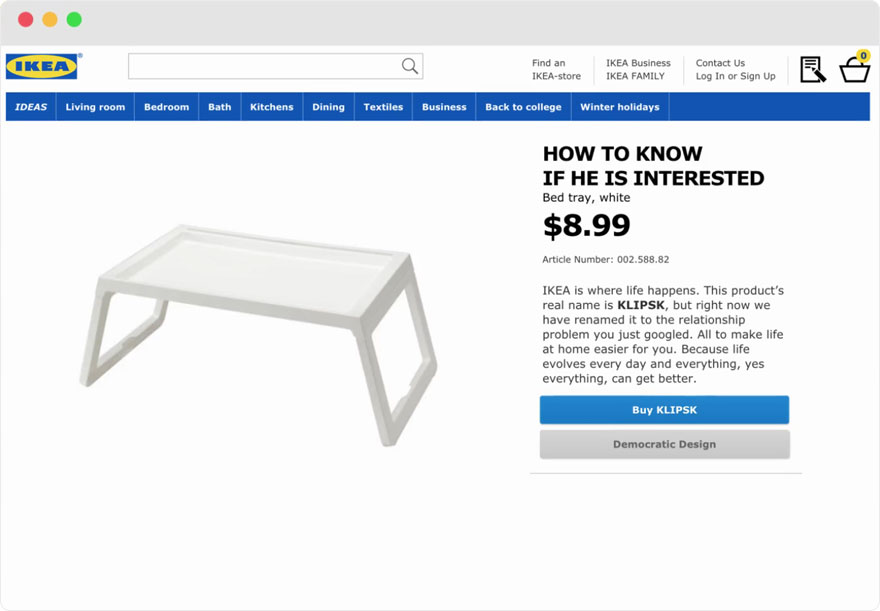 Ikea Furniture