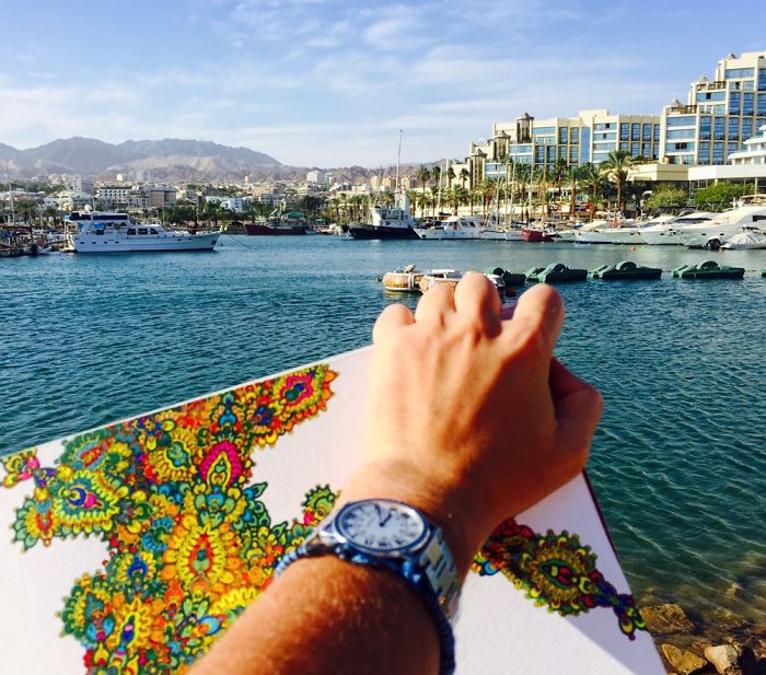 Decorative Painting By Max Goshko-Dankov