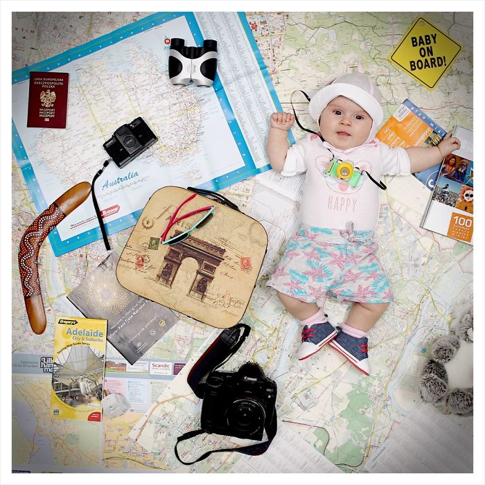 I Created A Calendar That Features My Daughter In Different Settings