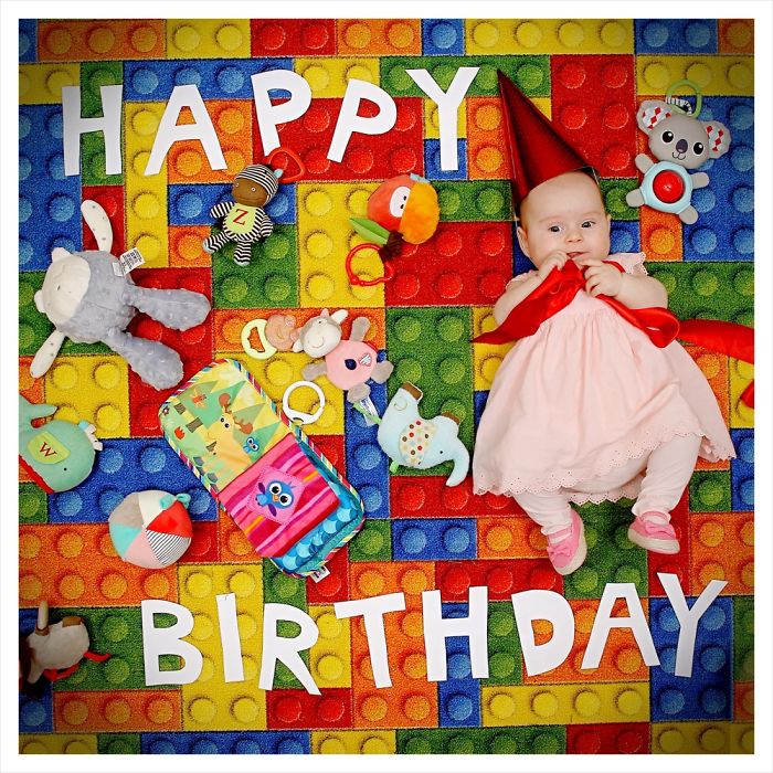 I Created A Calendar That Features My Daughter In Different Settings