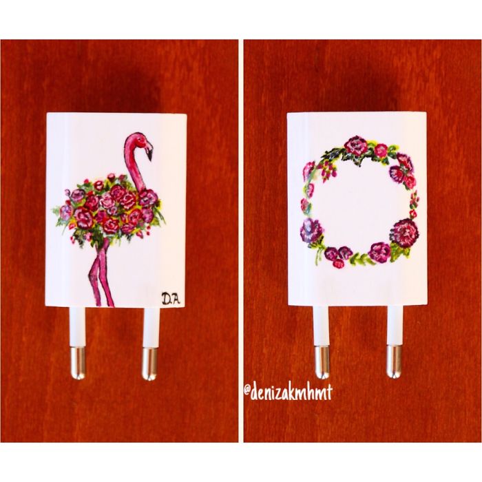 I Paint On iPhone Chargers Using Nail Polish (Part 3)