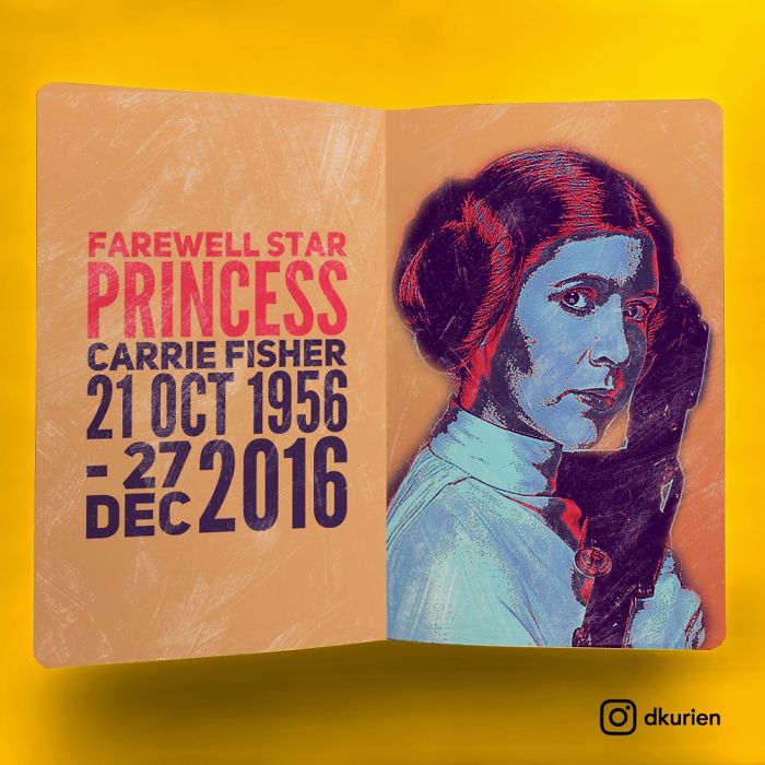 Farewell Princess Leia
