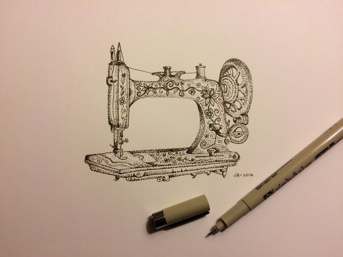 Thousands Of Dot!! My Love For Stippling Thousands Of Dot!! My Love For Stippling