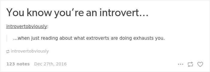 Introvert Problems
