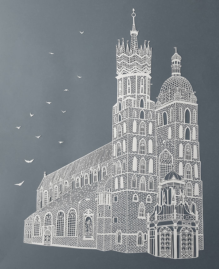 I Make My Artwork Using Only A Simple Sheet Of Paper