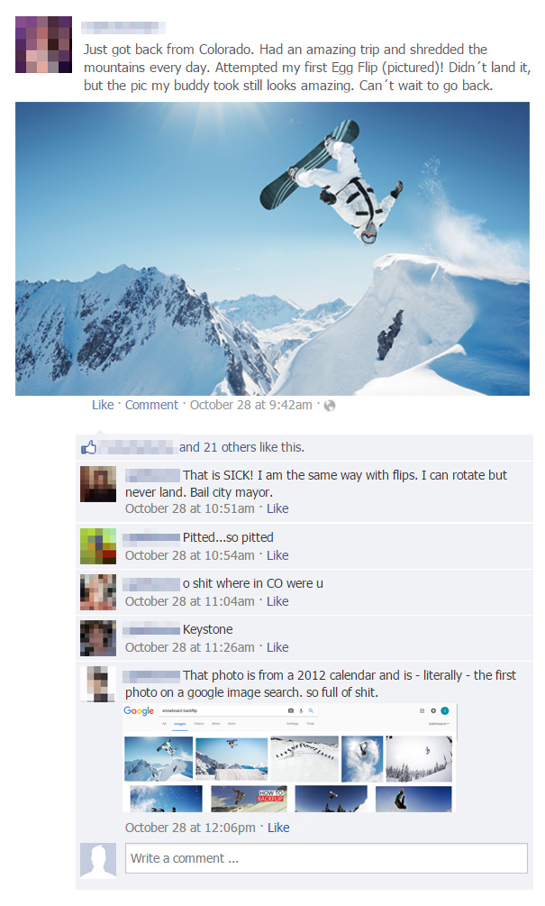 Liar Exposed On Social Media