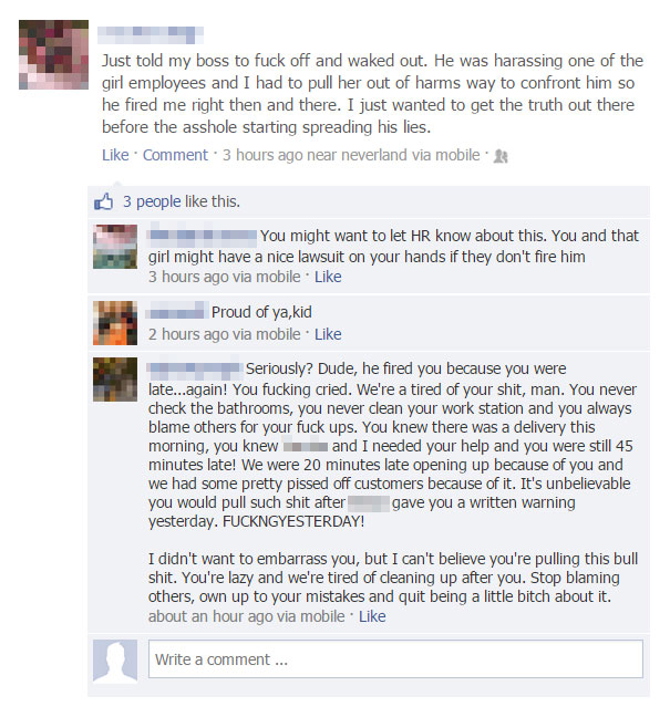 Liar Exposed On Social Media