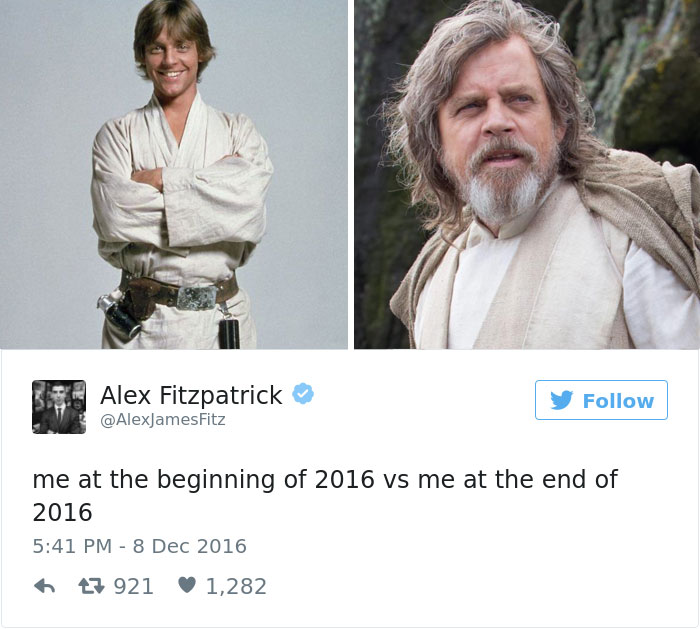 Me At The Beginning Of 2016 Vs Me At The End Of 2016