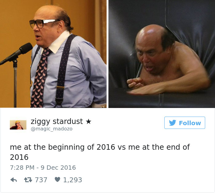 Me At The Beginning Of 2016 Vs Me At The End Of 2016