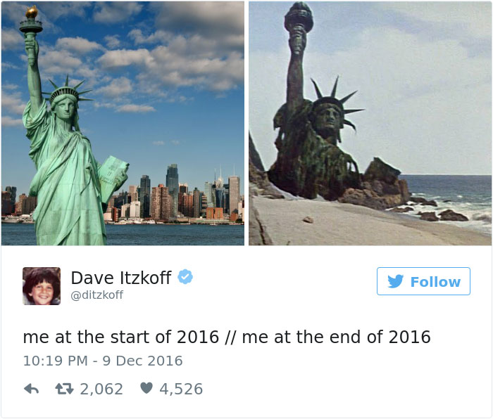 Me At The Beginning Of 2016 Vs Me At The End Of 2016