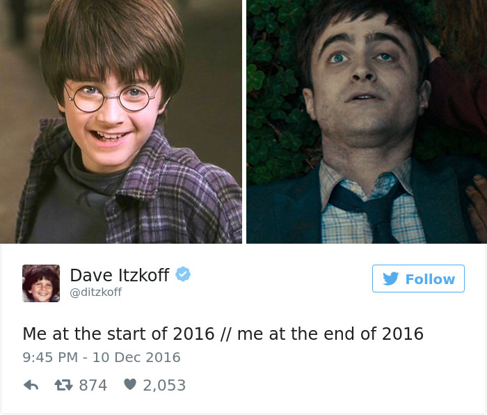 Me At The Beginning Of 2016 Vs Me At The End Of 2016