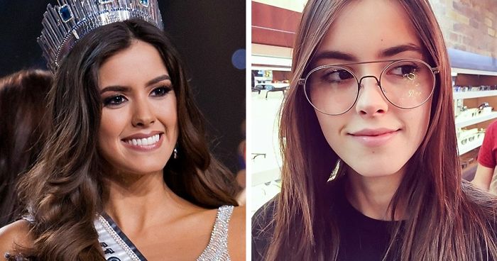 20 Beauty Queens On The Catwalk Vs Real Life