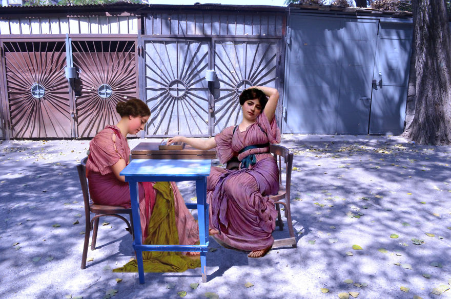 Paintings In Tbilisi,georgia