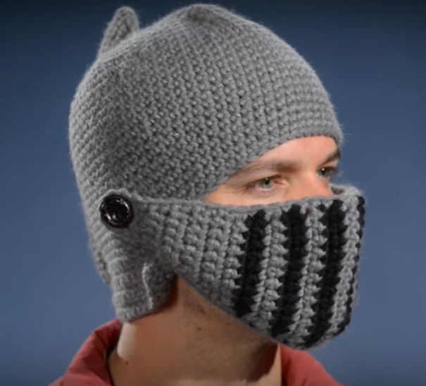 Knight Beanie (with A Detachable Visor!)