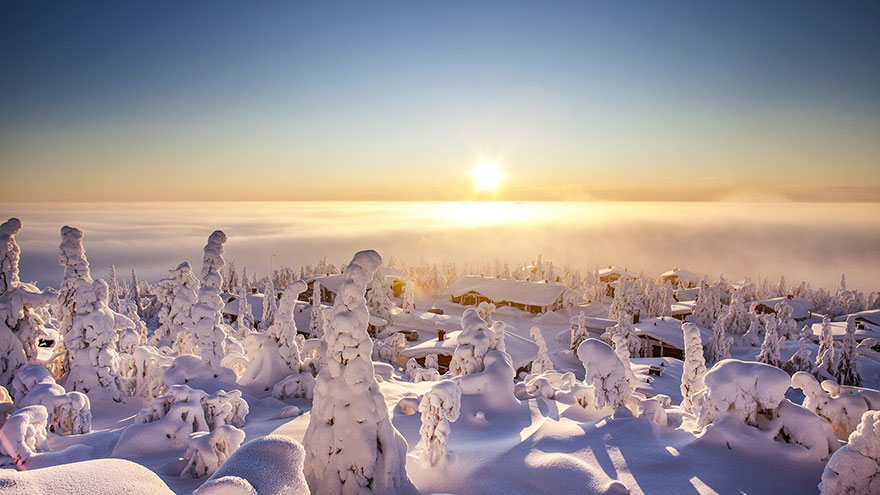 Finnish Lapland Winter Photography
