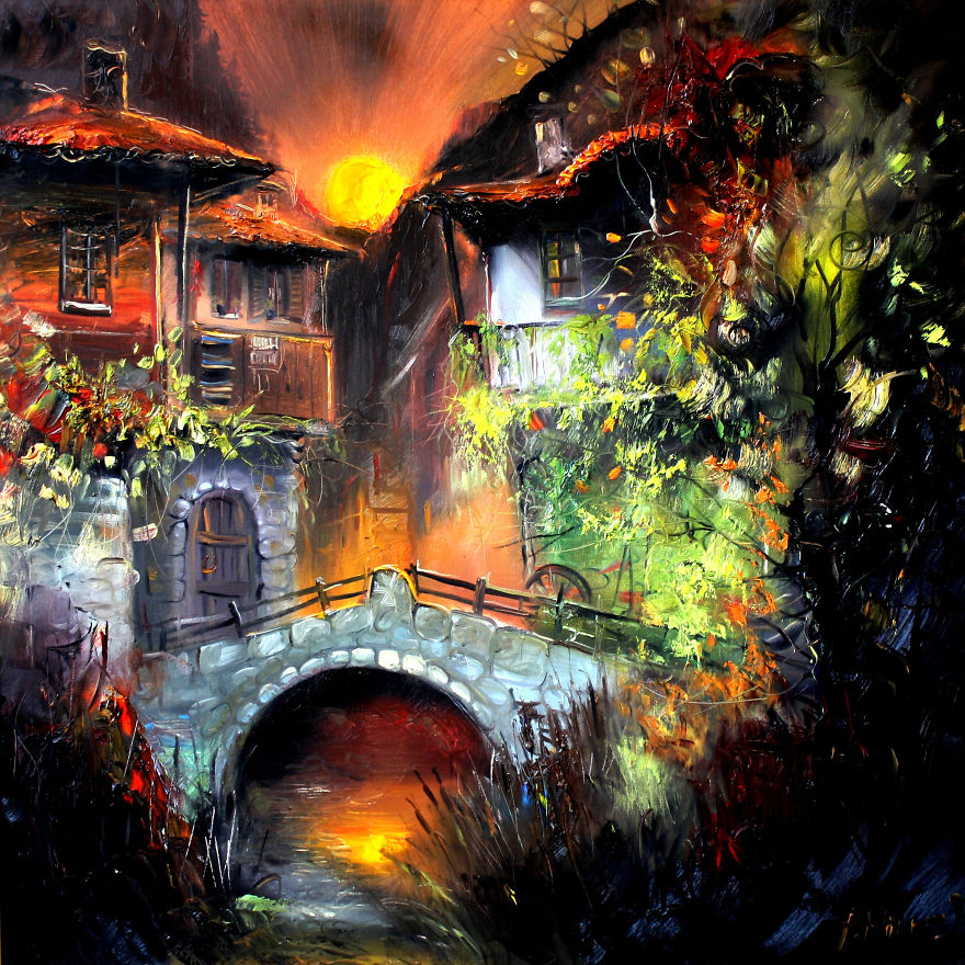 My Friend Loves To Paint Happy, Vibrant Houses My Friend Loves To Paint Happy, Vibrant Houses