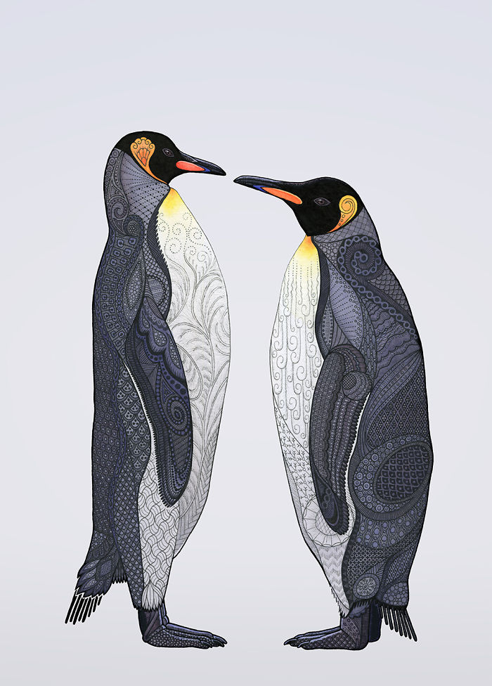 I Draw Intricately Patterned Animals