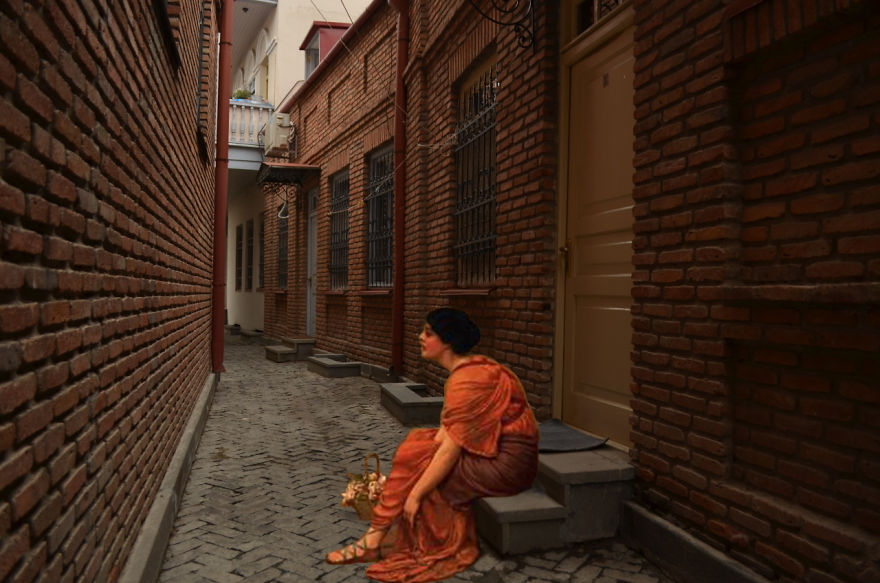 Paintings In Tbilisi,georgia