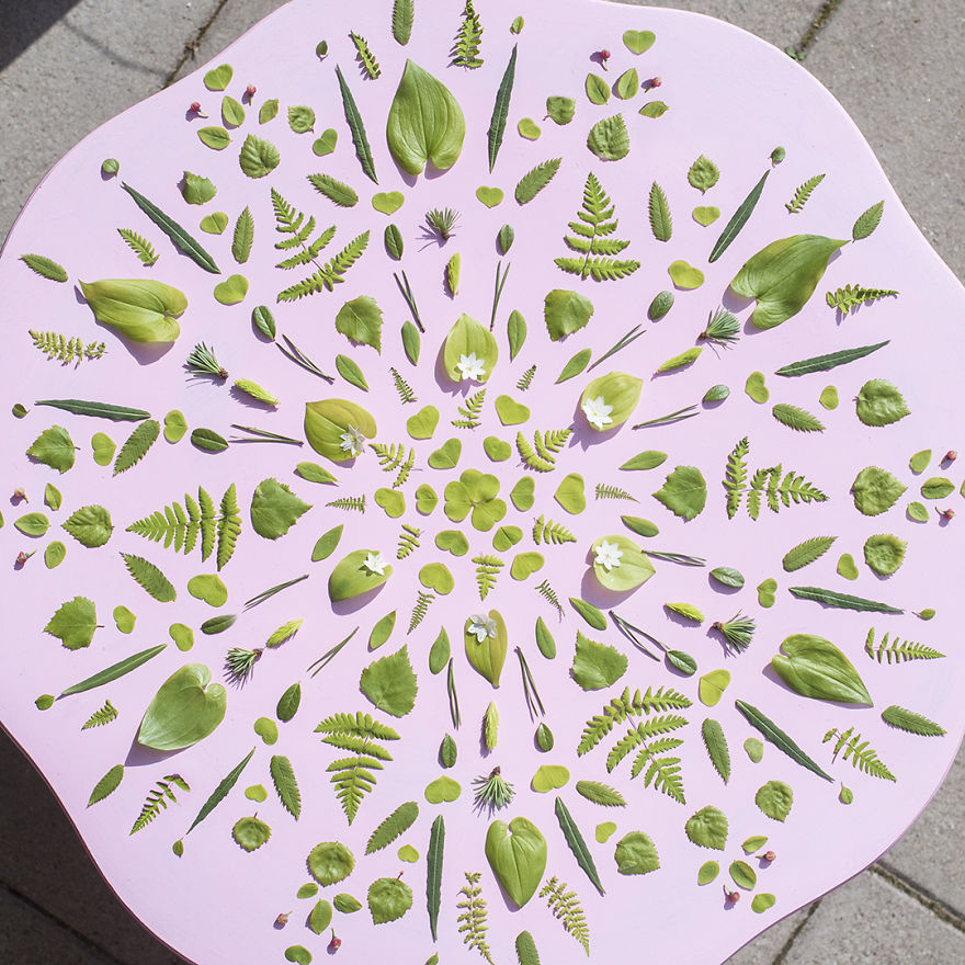 Reorganizing Little Things Found From Nearby Nature Turns Them Into Art Reorganizing Little Things Found From Nearby Nature Turns Them Into Art