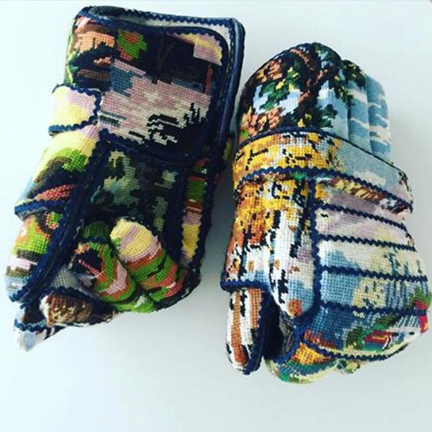 Cross-Stitched Household Objects And Appliances By Ulla Stina Wikander