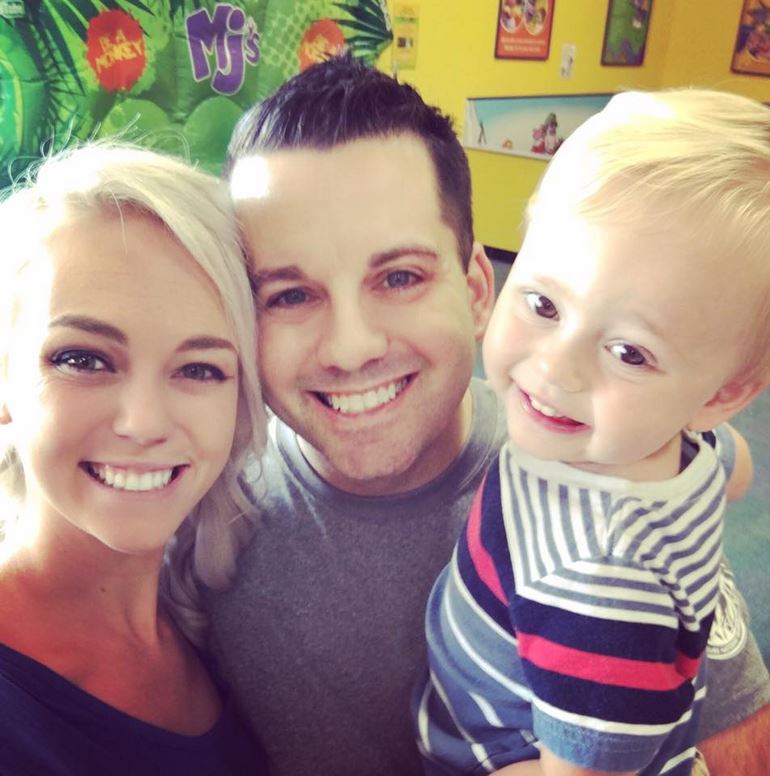 son-cuddling-teddy-bear-wear-dad-uniform-blake-snyder-8