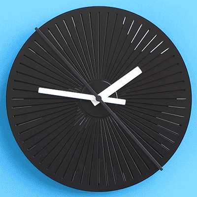 Optical Illusion Clocks