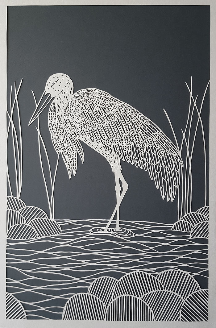 I Make My Artwork Using Only A Simple Sheet Of Paper