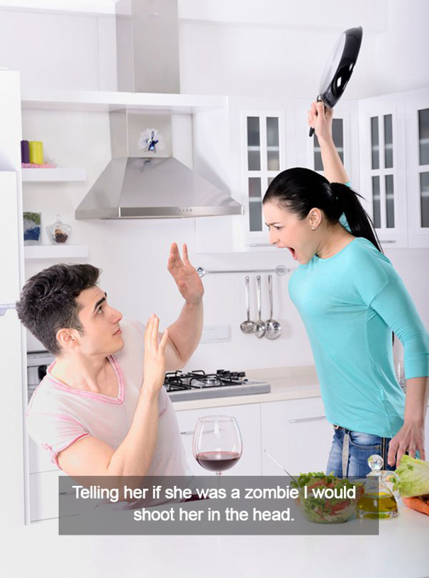 Stupid Things That Girlfriends Mad