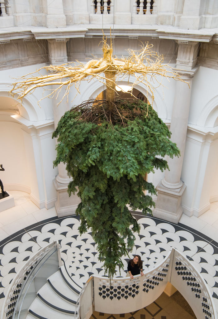 My Favorite Upside-Down Christmas Tree At Tate Britain