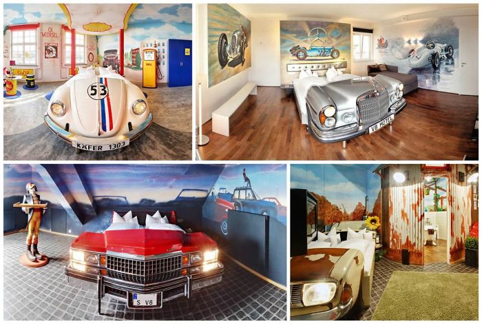 Inside The Motoring Themed Luxury Hotel In Germany