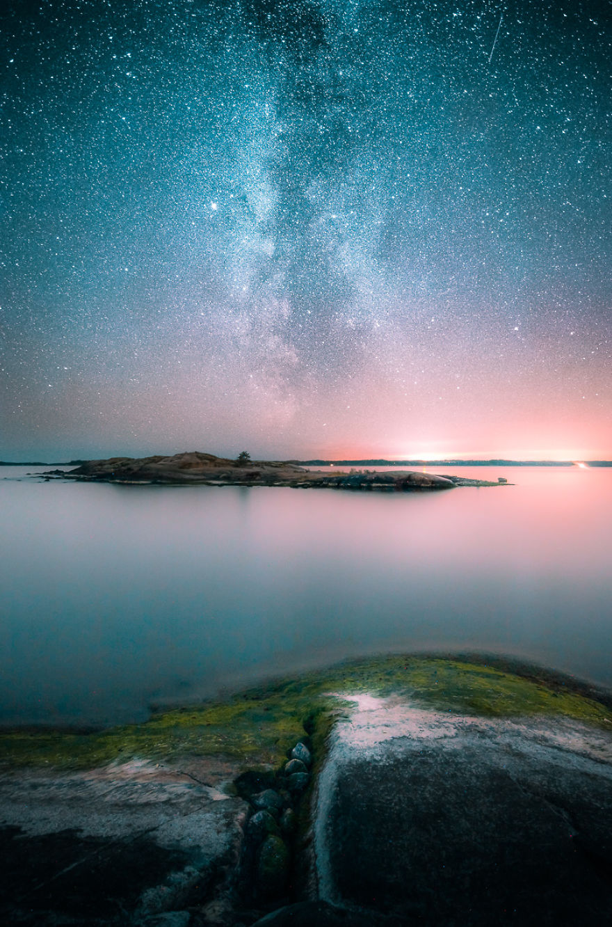 I Photographed The Milky Way Rising Over Finland And Greece. I Photographed The Milky Way Rising Over Finland And Greece.
